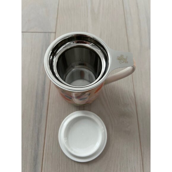 Maxwell Williams x Gabby Malpas Posey Mug With Infuser 340ML Japonica - Picture 3 of 5